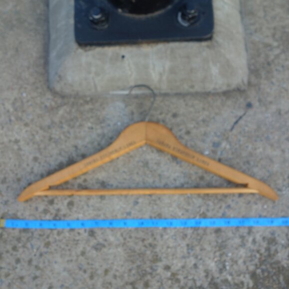 Vintage Canada Steamship Lines Wood Hanger - Picture 10 of 11